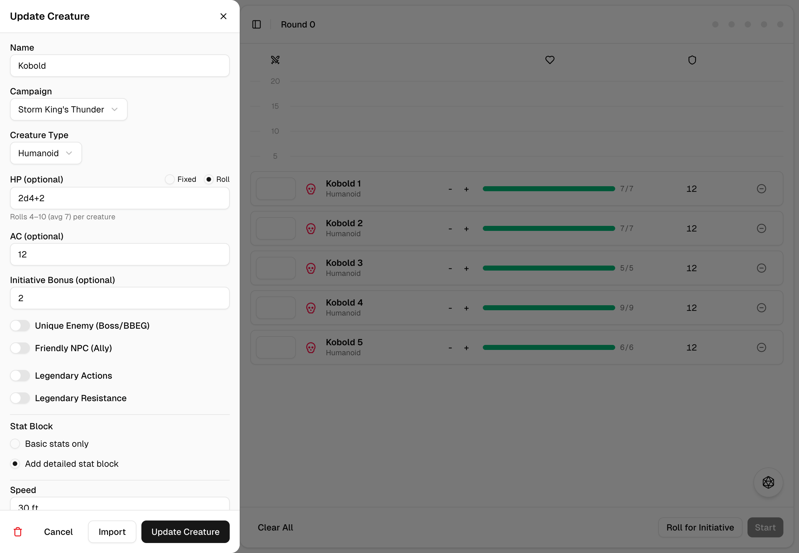Requested Features
